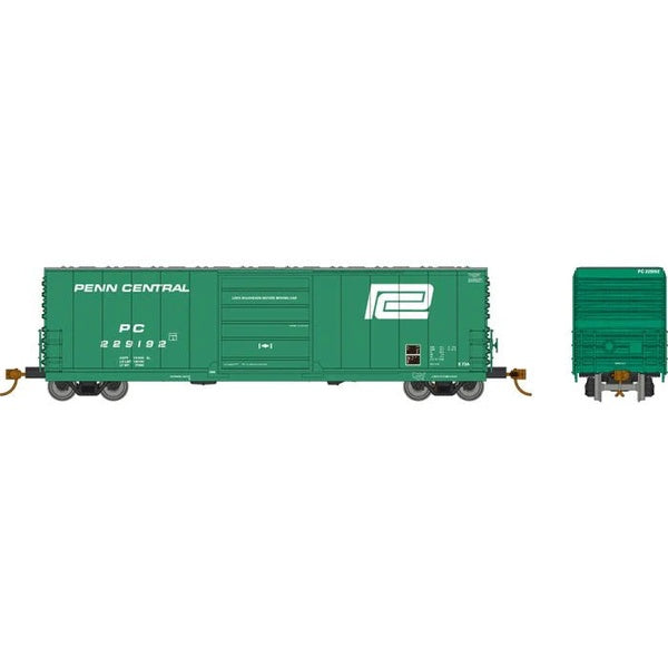 Rapido HO Scale Penn Central Small Logo Evans X72 Box Car #1 (6-Pack) - 139001