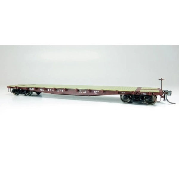 Rapido HO Scale Pennsylvania F30A 50' Flat Car 6-Pack - 138003
