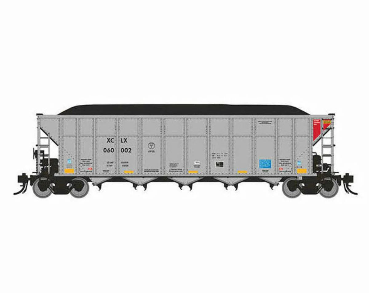 Rapido HO Xcel Energy XCLX AutoFlood III RD Coal Hoppers (Pack of 6) #1 - 169040