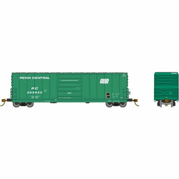Rapido HO Scale Penn Central Small Logo Evans X72 Box Car #3 (6-Pack) - 139003