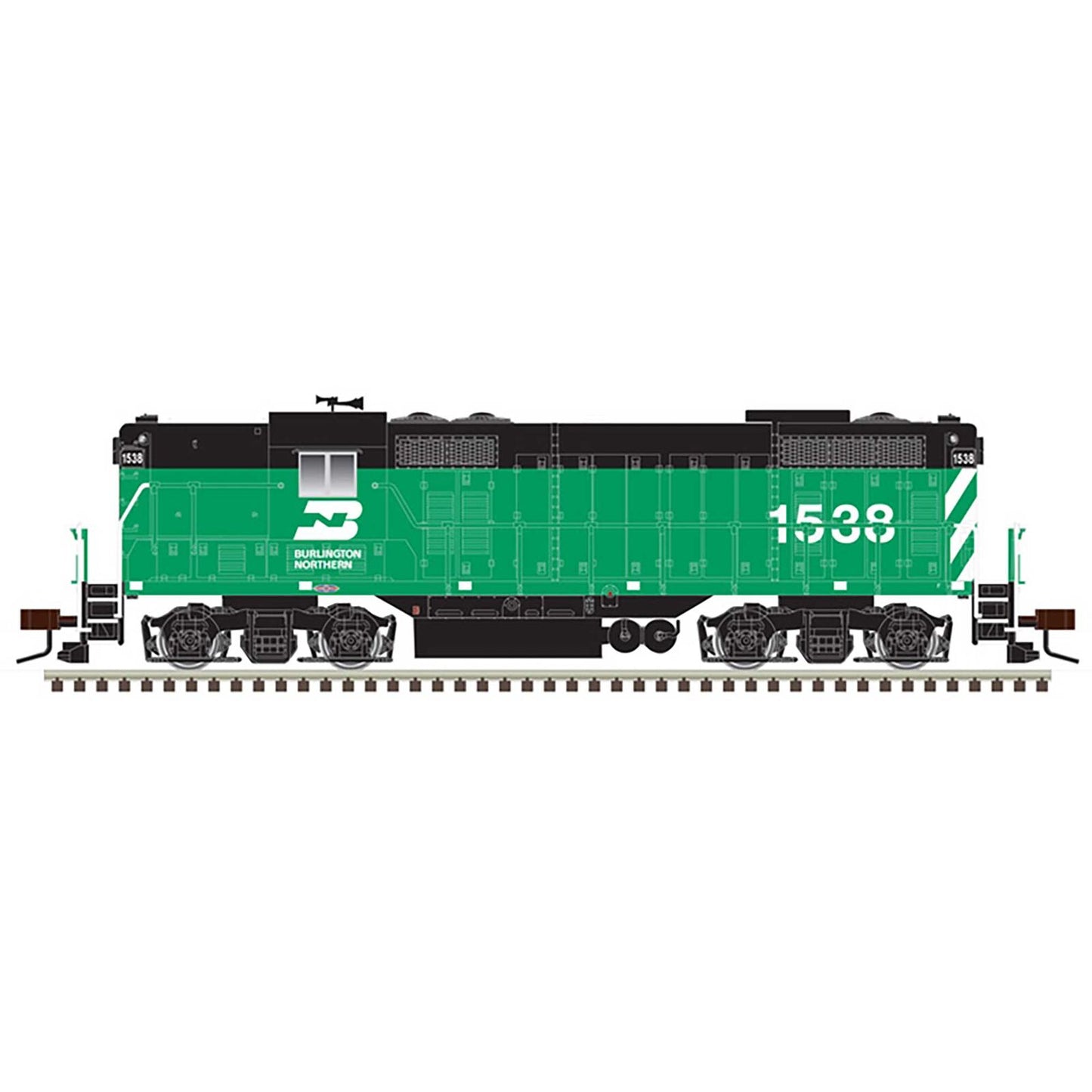 Atlas Classic HO GP-7, Burlington Northern BN #1538 DCC Ready
