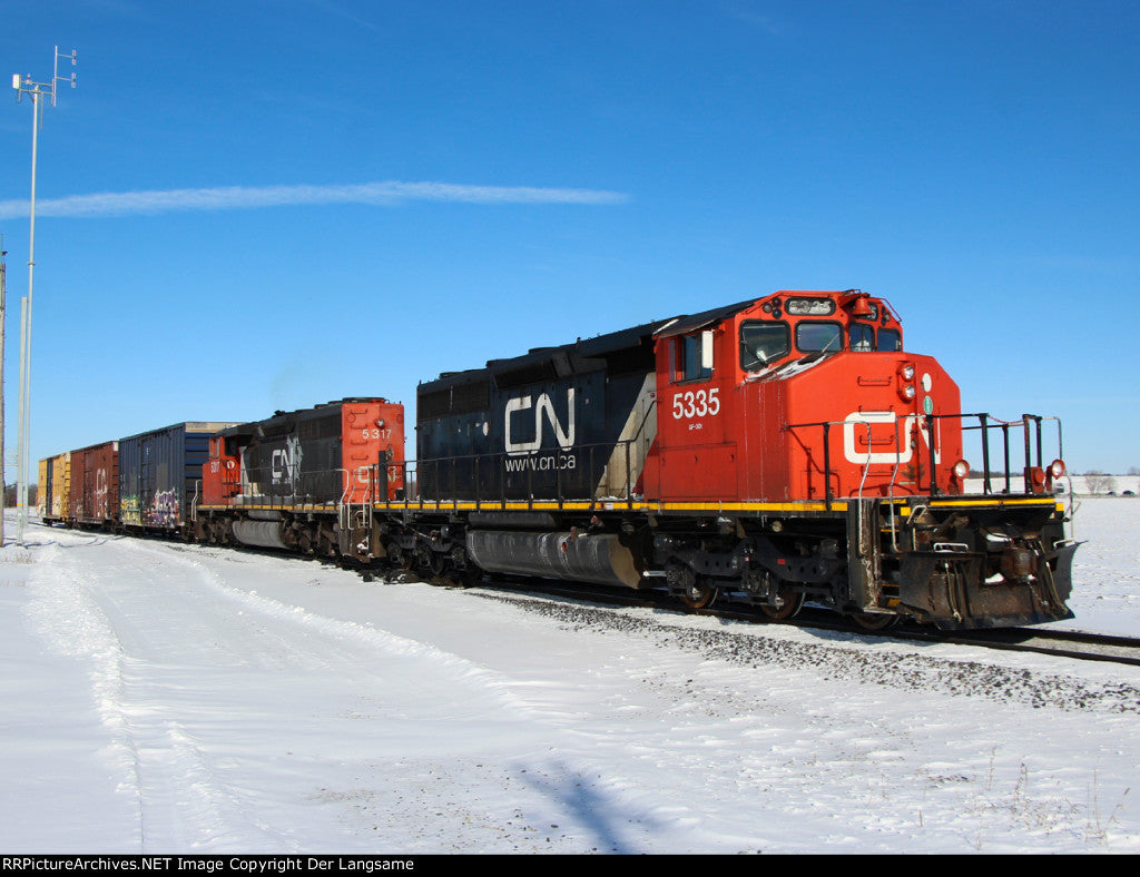 Bowser HO Scale GMD SD40-2W CN #5335 "Website" Scheme ESU LokSound V5