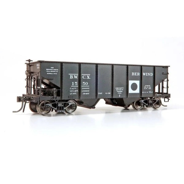 Rapido HO Scale Berwind BWCX PRR GLa 2-Bay Hopper Single Car #2 - 148013A