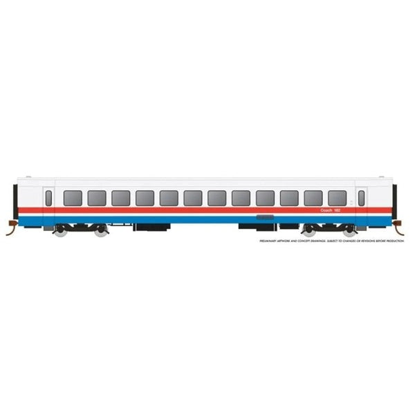 Rapido HO Scale Amtrak RTL Turboliner Coach Phase III Early #182 - 25101