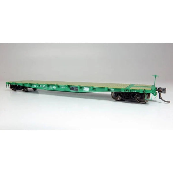 Rapido HO Scale Penn Central F30A' 50' Flat Car  6-Pack - 138004