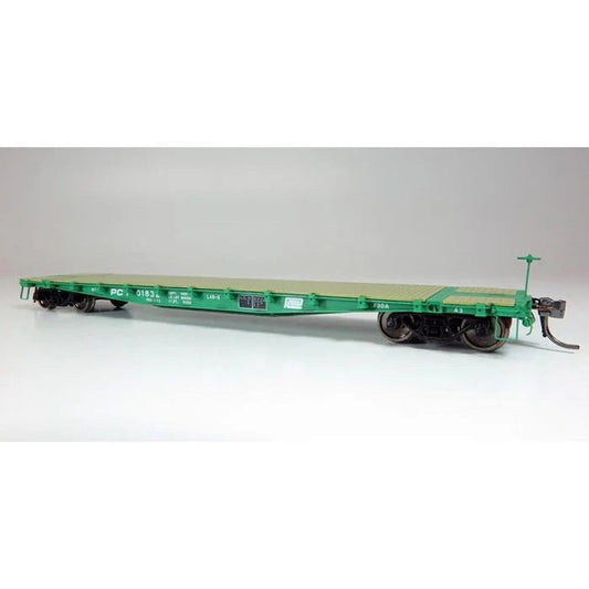Rapido HO Scale Penn Central F30A' 50' Flat Car  6-Pack - 138004