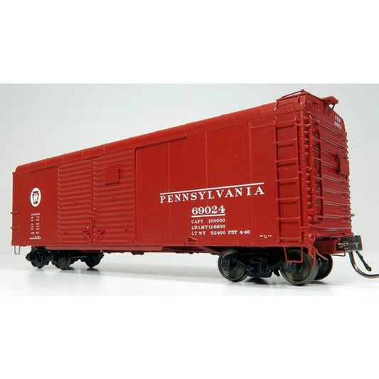 Rapido HO Pennsylvania Circle Keystone X31A Double-Door Boxcar 6-Pack