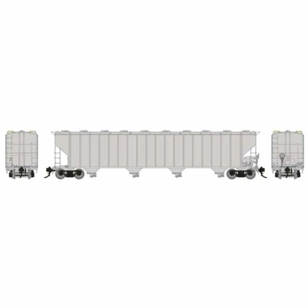 Rapido HO Scale Undecorated Kit Procor 5820 Covered Hopper - 157099