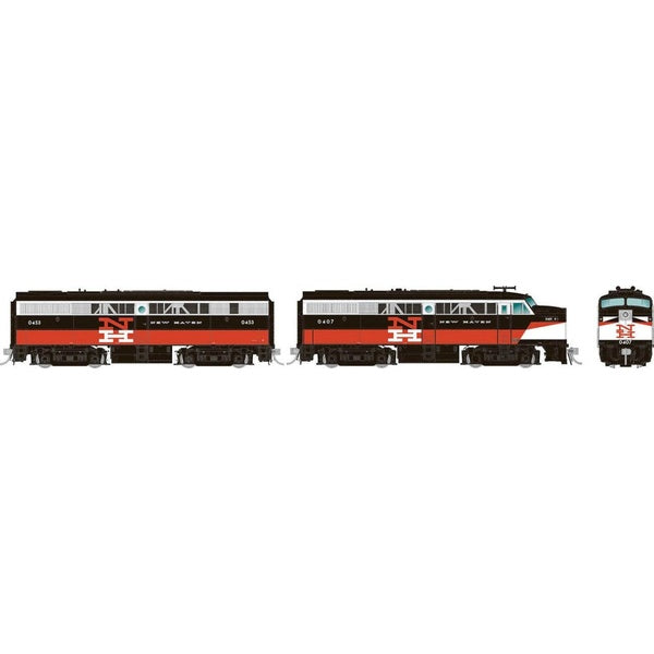Rapido HO New Haven Mcginnis Scheme Alco FA1-FB1 Diesel #0421 #0454 - 37532