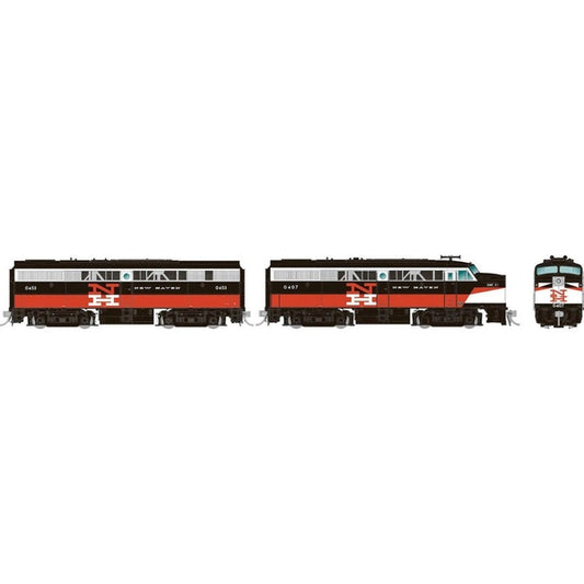 Rapido HO New Haven Mcginnis Scheme Alco FA1-FB1 Diesel #0421 #0454 - 37532