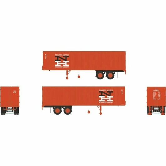 Rapido HO Scale New Haven 35' Fruehauf Integral-Post Volume Van #RT11 - 403009