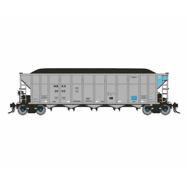 Rapido HO Mitsui Rail MBLX AutoFlood III RD Coal Hoppers (Pack of 6) #1 - 169038
