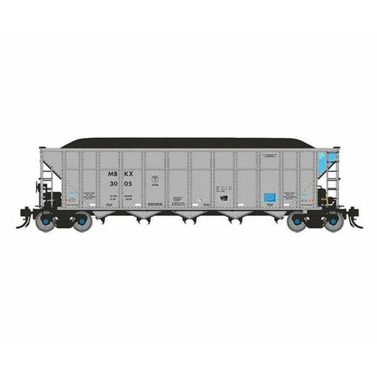 Rapido HO Mitsui Rail MBLX AutoFlood III RD Coal Hoppers (Pack of 6) #2 - 169039