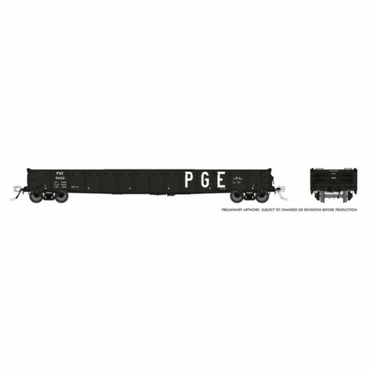 Rapido HO Scale Pacific Great Eastern 52' 6" Canadian Mill Gondola - 50055A
