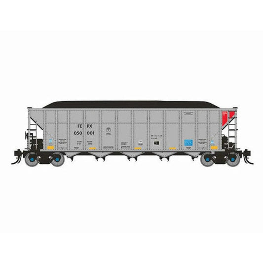 Rapido HO Scale FEPX AutoFlood III RD Coal Hopper - Single - 169035A