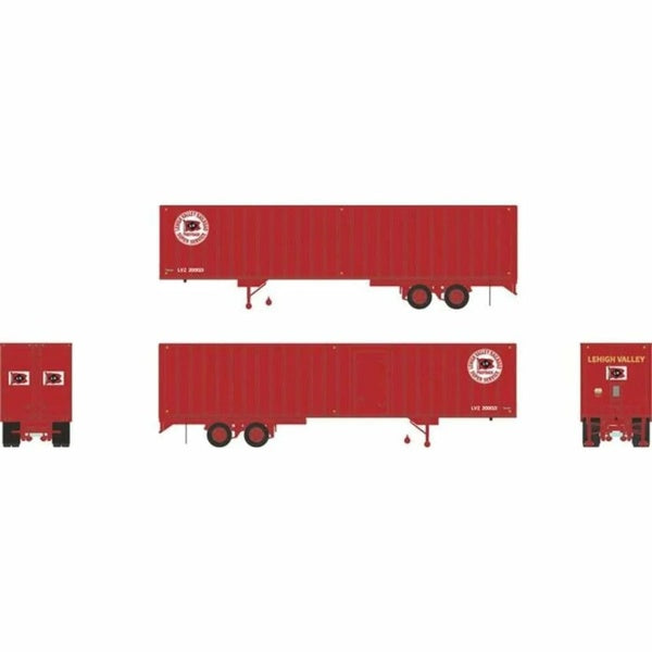 Rapido HO Lehigh Valley 40' Fruehauf Exterior-Post Volume Van 200033 - 403023