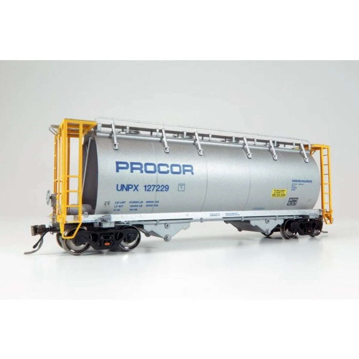 Rapido HO Scale Procor 3000cuft Aluminum Hopper w/Handrail & Wordmark #2 - 172002A