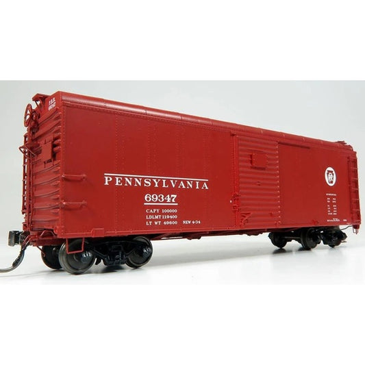 Rapido HO Pennsylvania Circle Keystone X31A Single-Door Boxcar 6-Pack #2 - 123002
