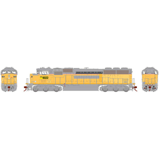 Athearn Genesis  HO G2.0 SD60M Tri-Clops with DCC & Sound, Ex-UP WAMX #6022