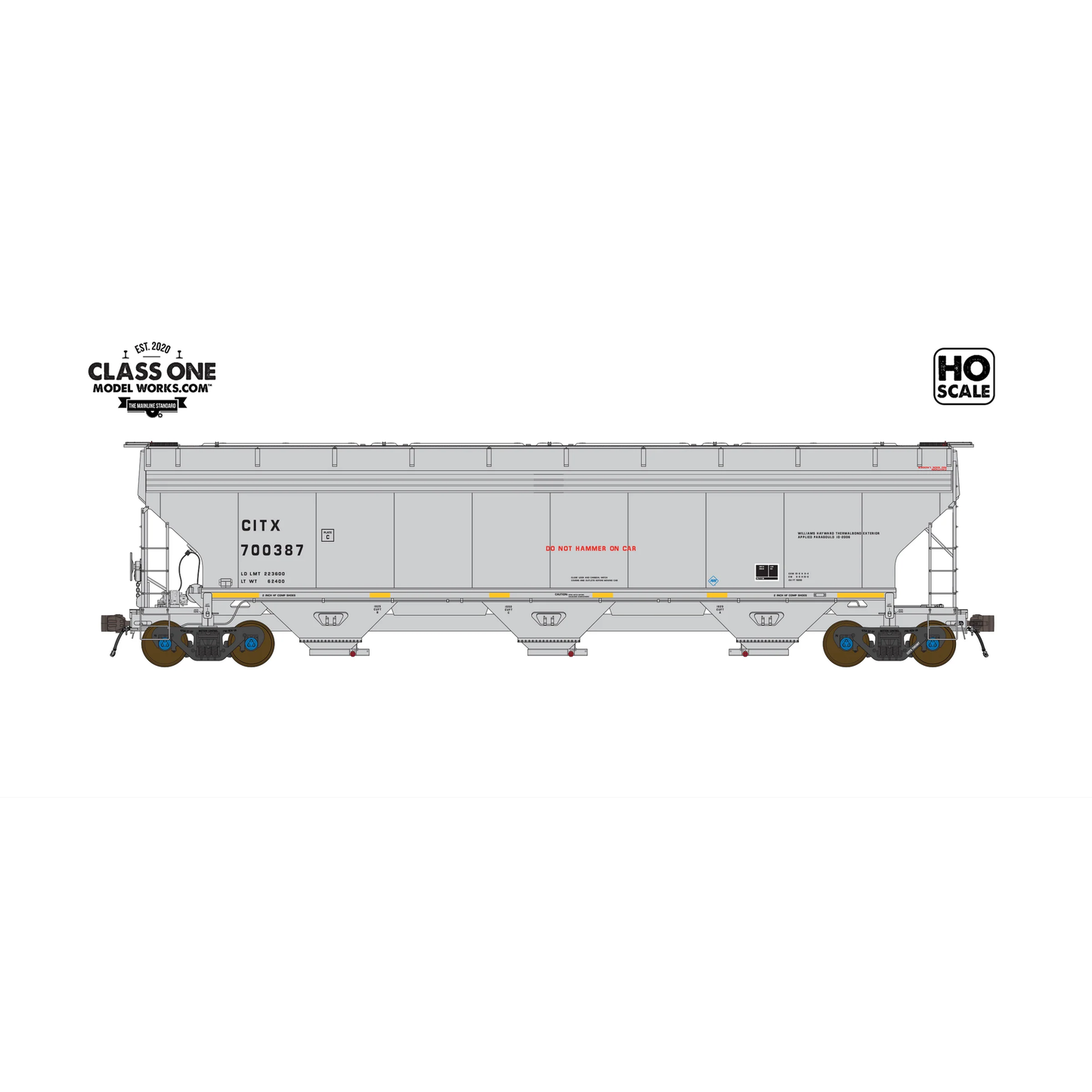 Class One Model Works ARI 5200 Hopper Car CIT Group (CITX) #700458