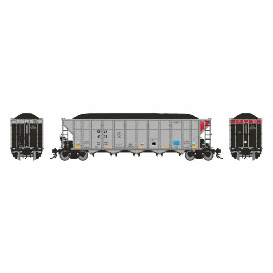 Rapido HO Scale KPLX AutoFlood III RD Coal Hoppers (Pack of 6) #2