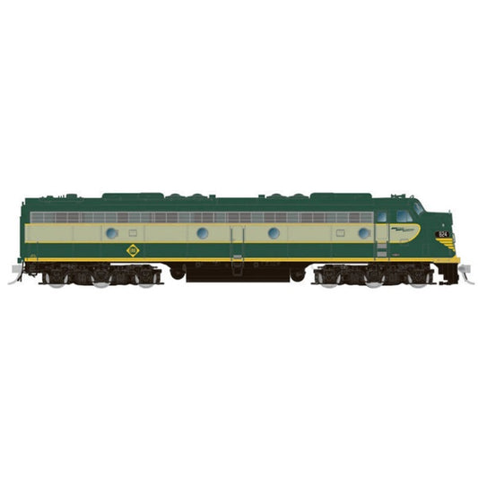 Rapido HO Scale Erie EMD E8A DCC Sound Diesel Locomotive #820 - 28550
