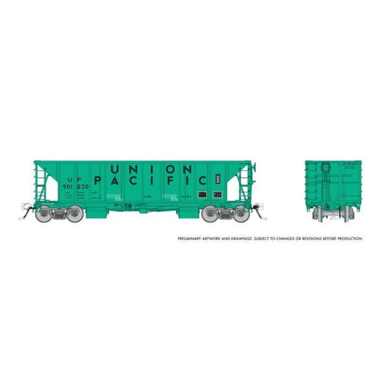 Rapido HO Union Pacific Early NSC Ballast Car 3 Pack - 158021