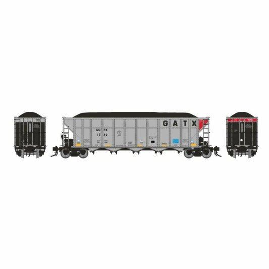Rapido HO Scale GLFX AutoFlood III RD Coal Hoppers (Pack of 6) #3