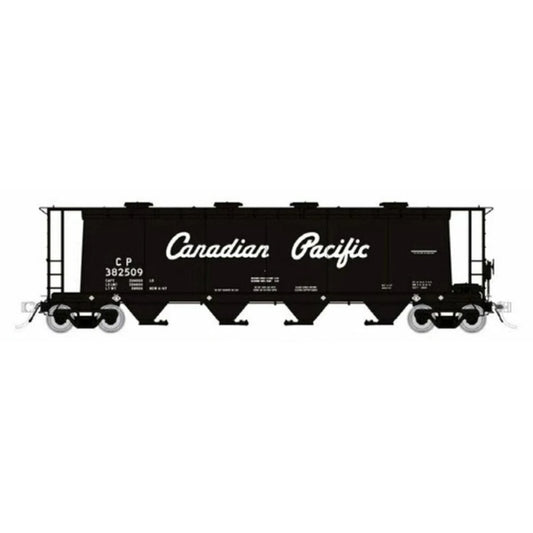 Rapido HO Scale Canadian Pacific MIL 3800 Cu. Ft. Covered Hoppers #4 (6) - 127026