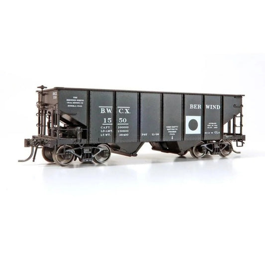 Rapido HO Scale Berwind BWCX PRR GLa 2-Bay Hopper Single Car #2 - 148013A