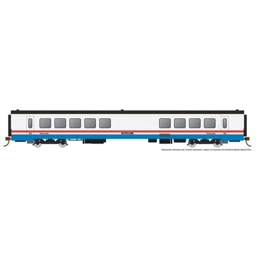 Rapido HO Scale Amtrak RTL Turboliner Coach Snack Bar Phase III Late #186 - 25106