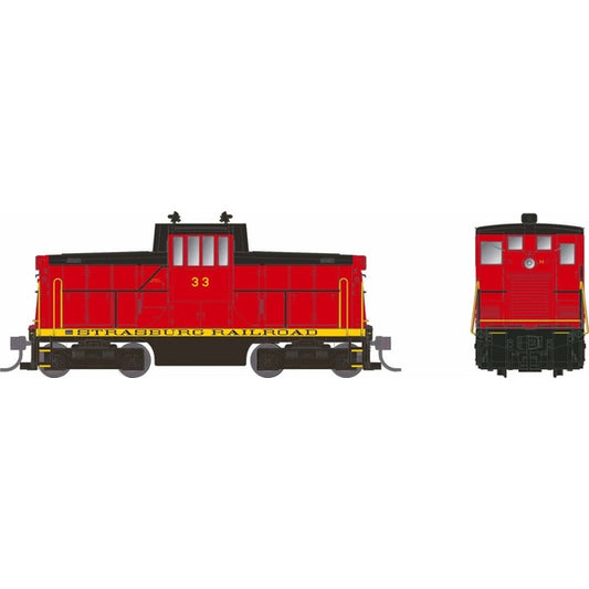 Rapido HO Strasburg Railroad #33 GE 44 Tonner (DC/DCC/Sound) - RAP48564