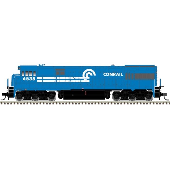 Atlas Master HO GE U30C Phase I, Standard DC, Conrail #6538