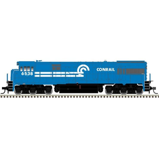 Atlas Master HO GE U30C Phase I, DCC/Sound LokSound V5, Conrail #6536