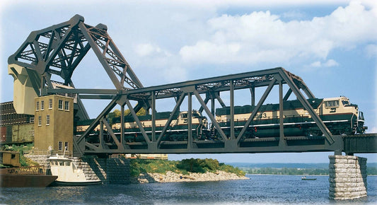 Walthers HO Operating Single-Track Railroad Bascule Bridge Kit